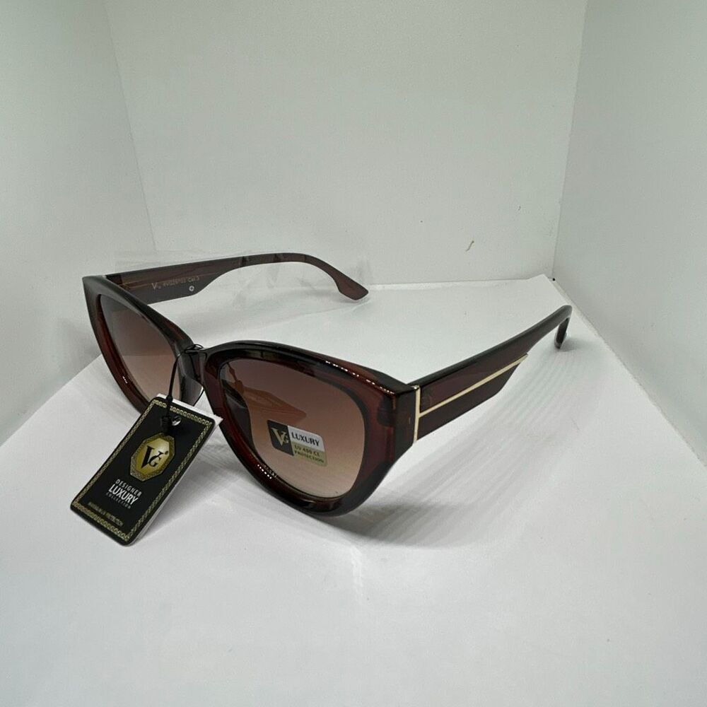 VG Designer Luxury Collection Cat Eye Sunglasses UV400 Gradient Lenses New